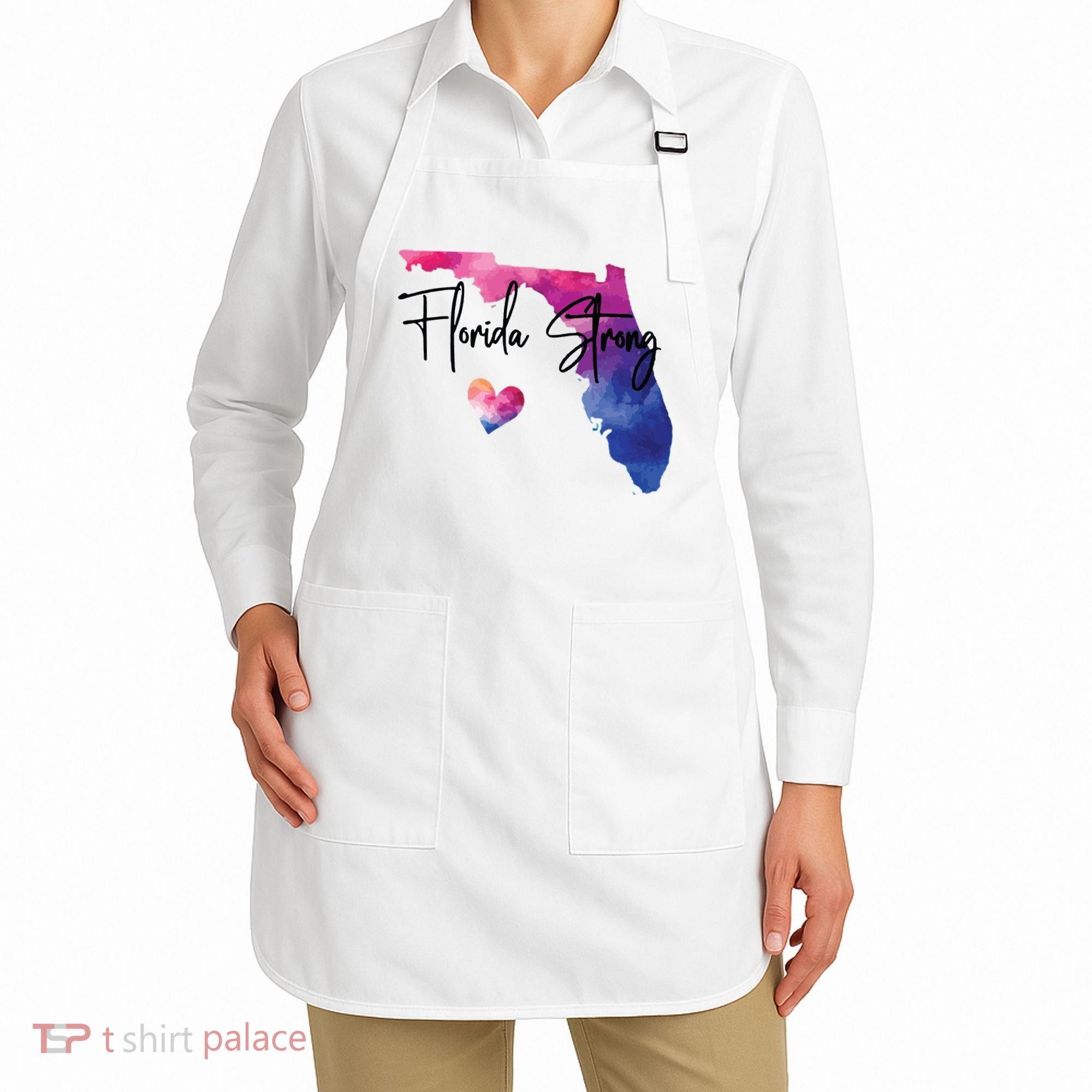 Florida Strong Hurricane Helene Apron