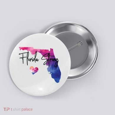 Florida Strong Hurricane Helene Button