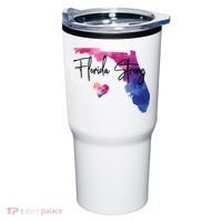 Florida Strong Hurricane Helene Tumbler thumb 0