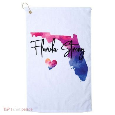 Florida Strong Hurricane Helene Golf Towel