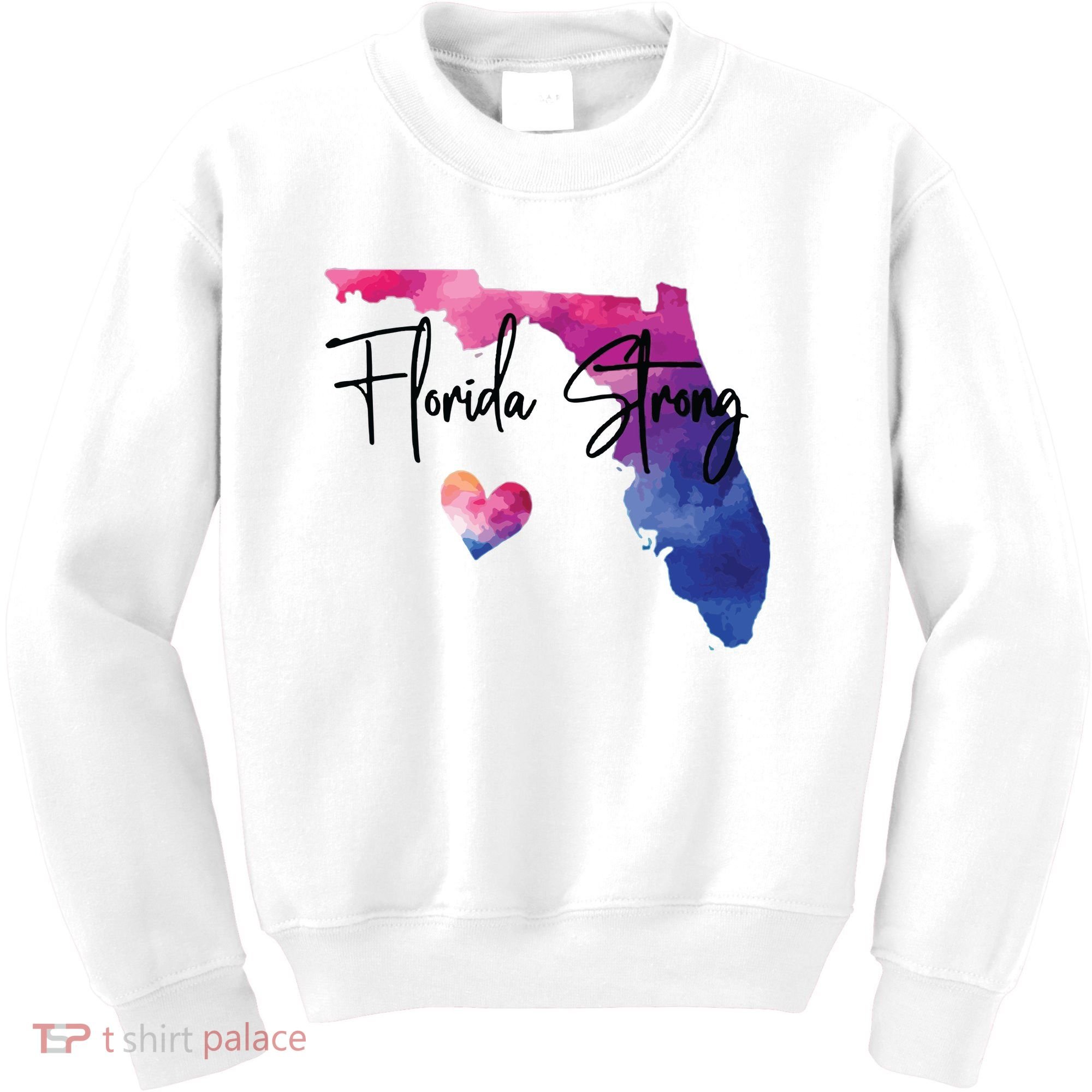 Florida Strong Hurricane Helene Kids Sweatshirt
