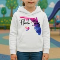 Florida Strong Hurricane Helene Kids Hoodie thumb 3