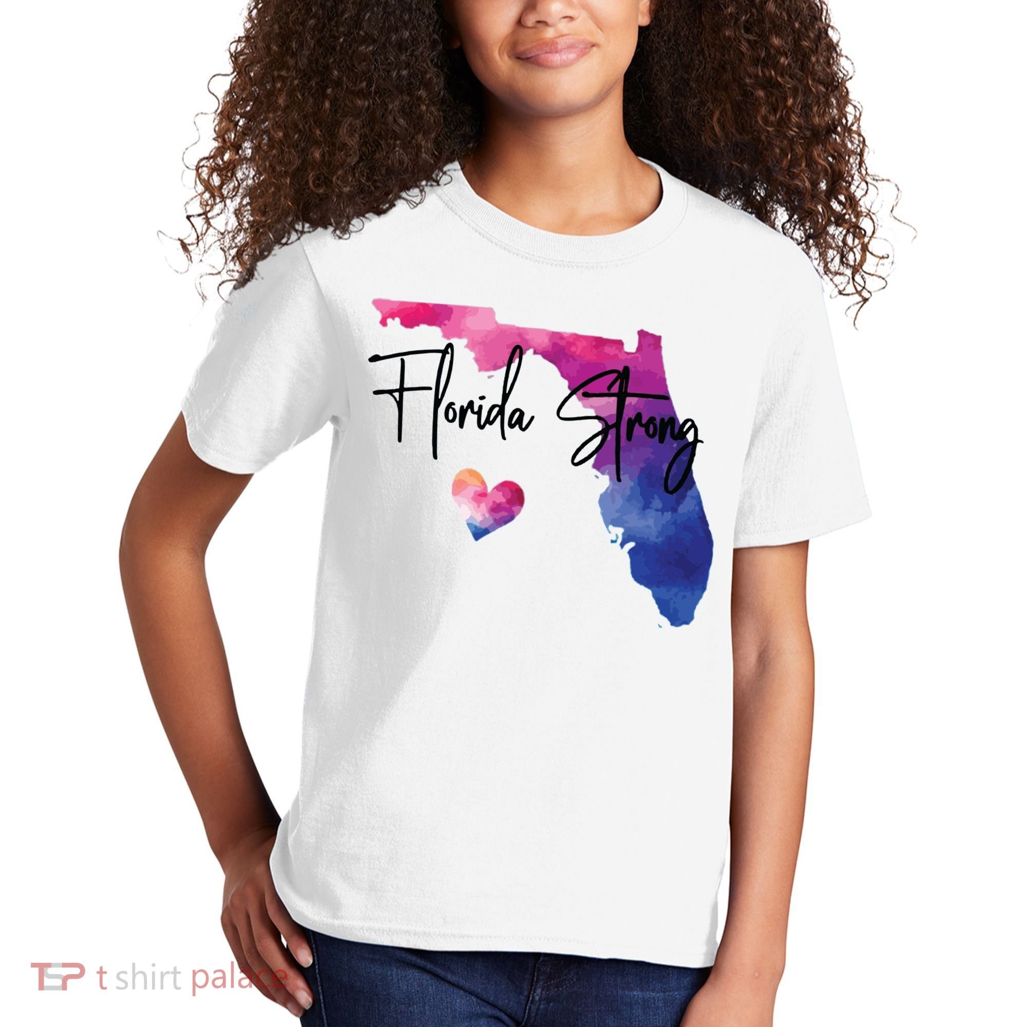 Florida Strong Hurricane Helene Kids T-Shirt