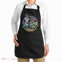 Funny Sarcastic Have The Day You Deserve Tie Dye Gift Apron thumb 2