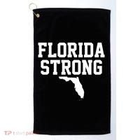 Florida Strong Hurricane Milton Golf Towel thumb 0