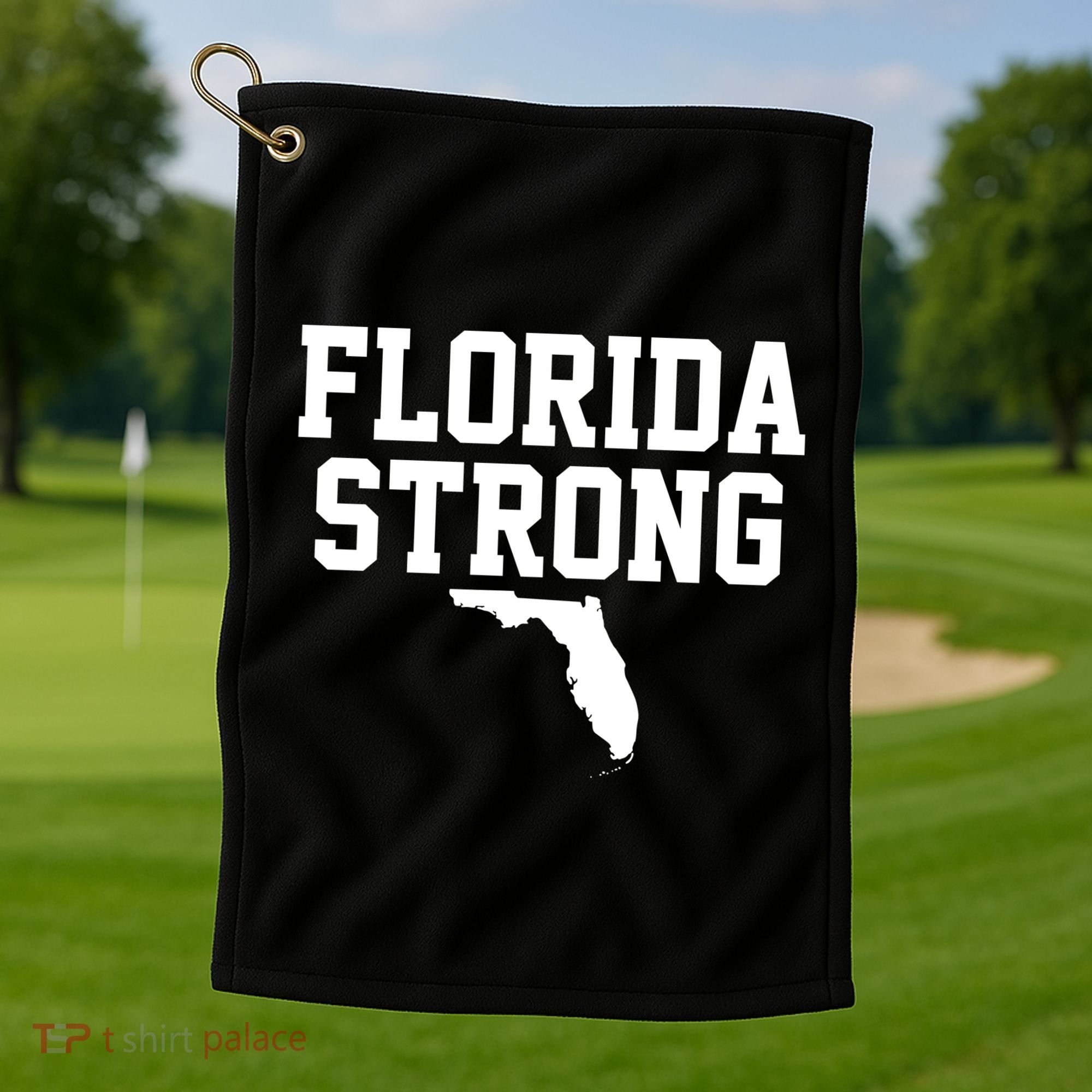 Florida Strong Hurricane Milton Golf Towel