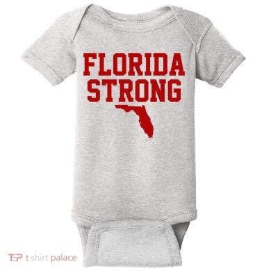 Florida Strong Hurricane Milton Baby Bodysuit