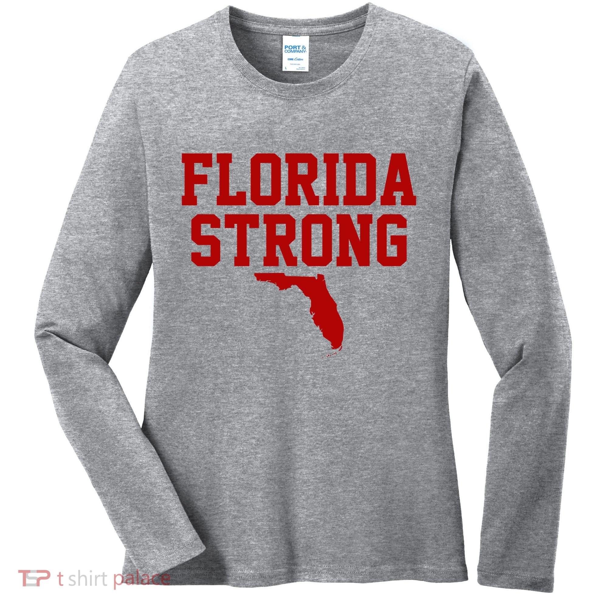Florida Strong Hurricane Milton Women's Long Sleeve Shirt