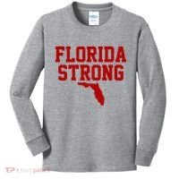 Florida Strong Hurricane Milton Kids Long Sleeve Shirt thumb 0