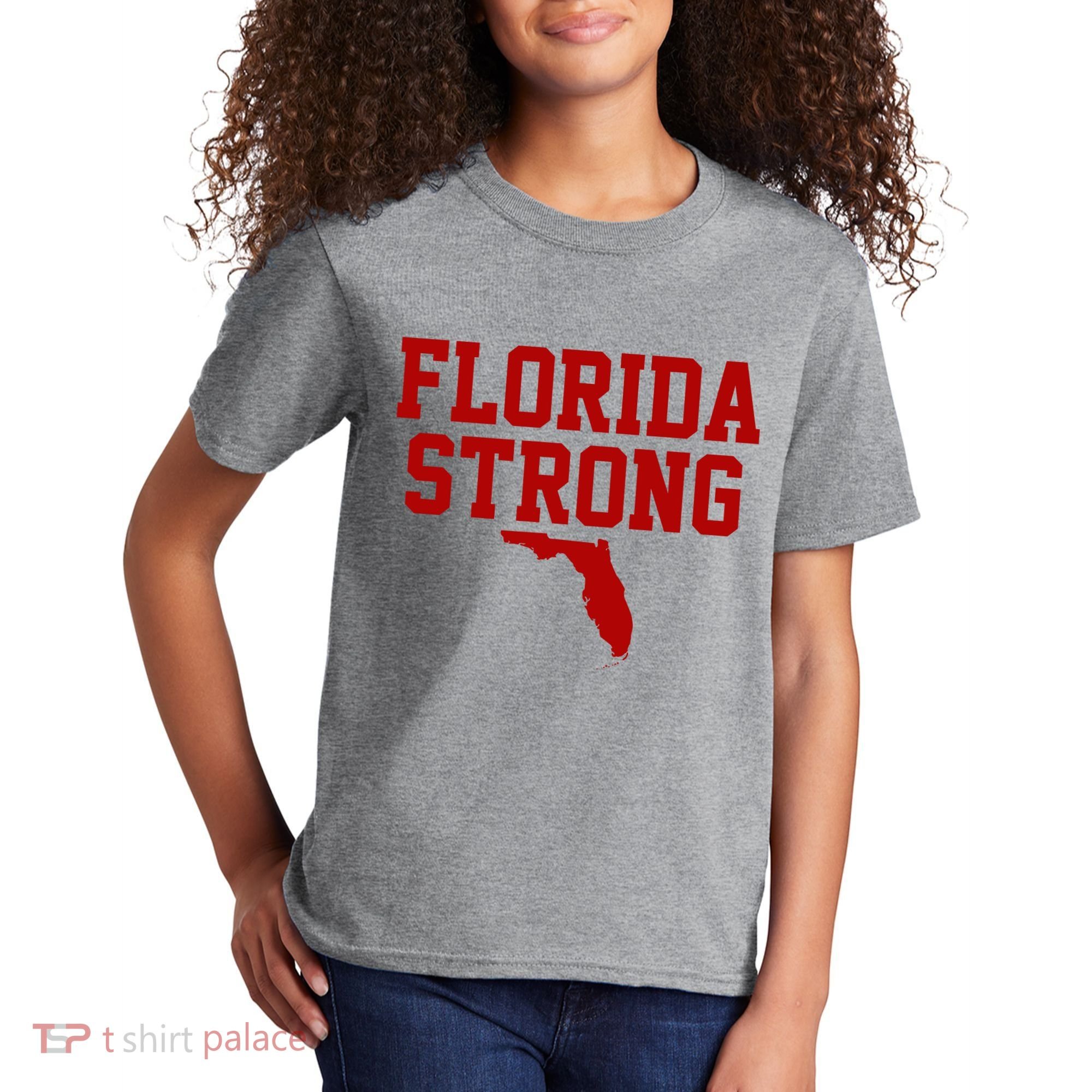 Florida Strong Hurricane Milton Kids T-Shirt