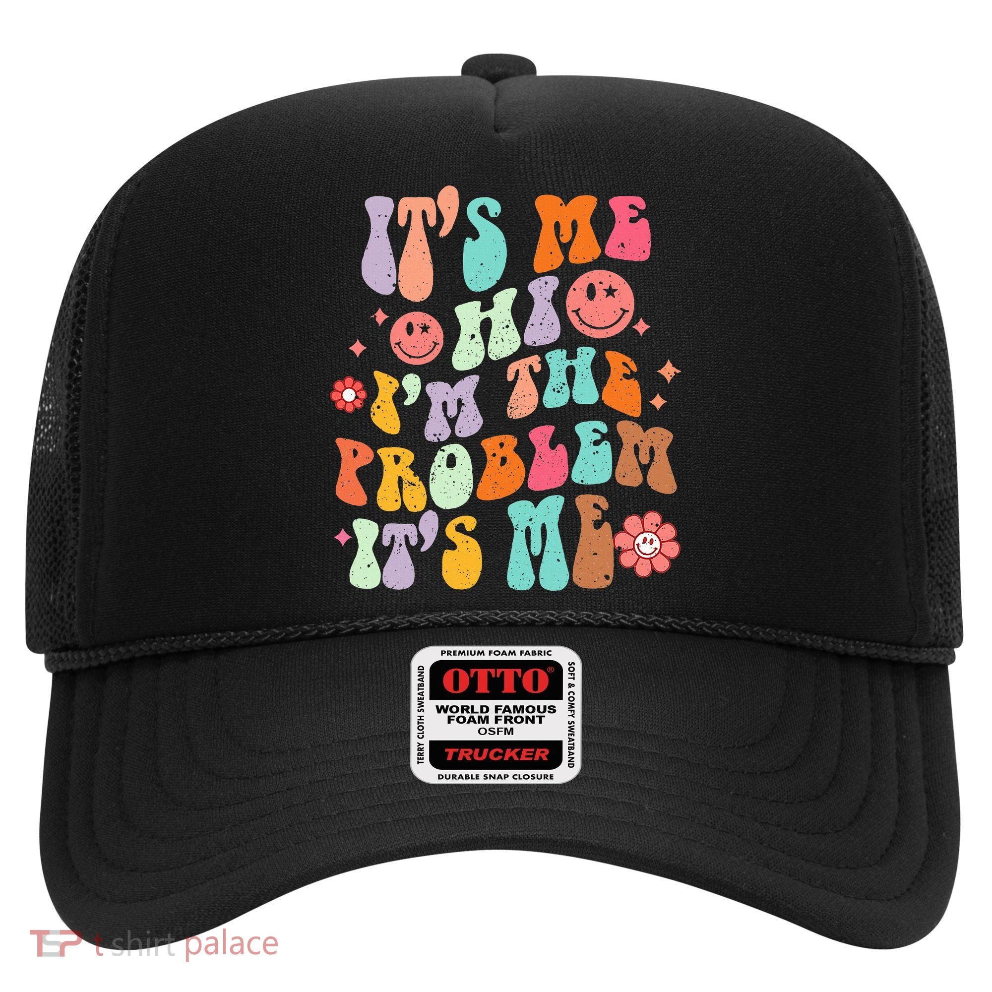 Funny Sarcasm Humor I'm A Problem Retro Groovy Hat