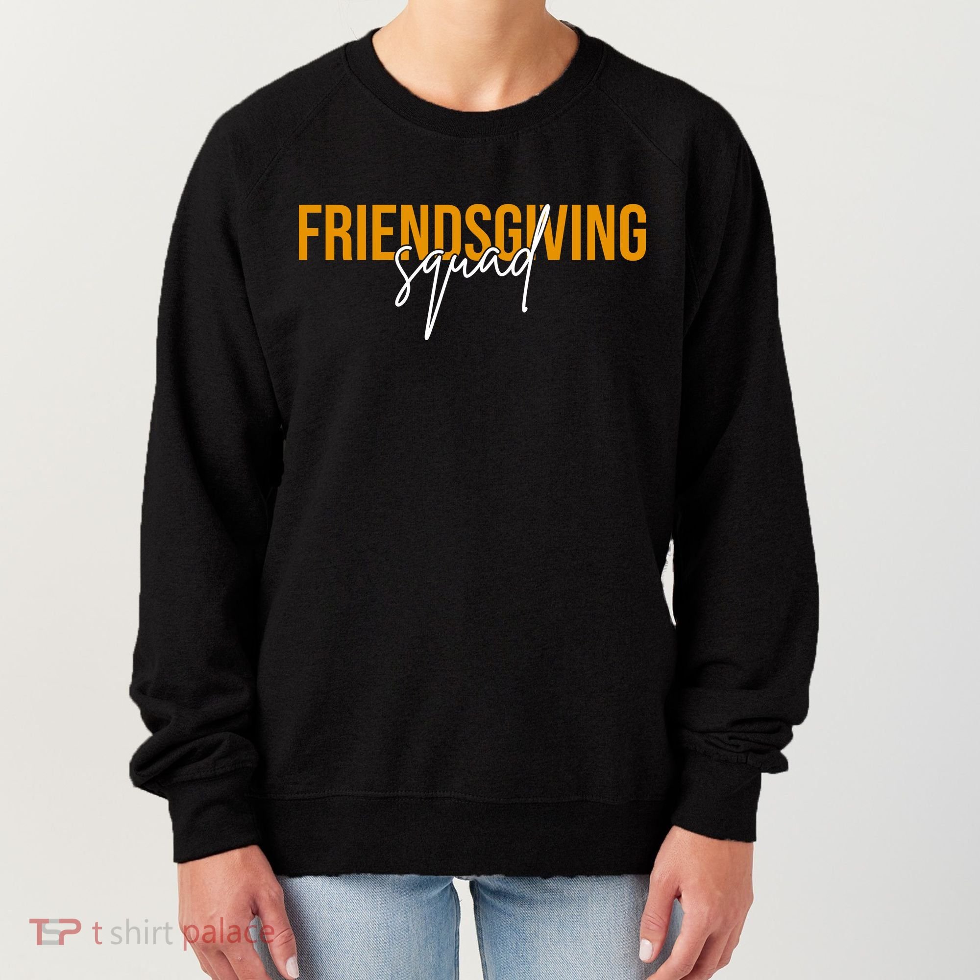 Friendsgiving Squad Holiday Gift Women's Sweatshirt