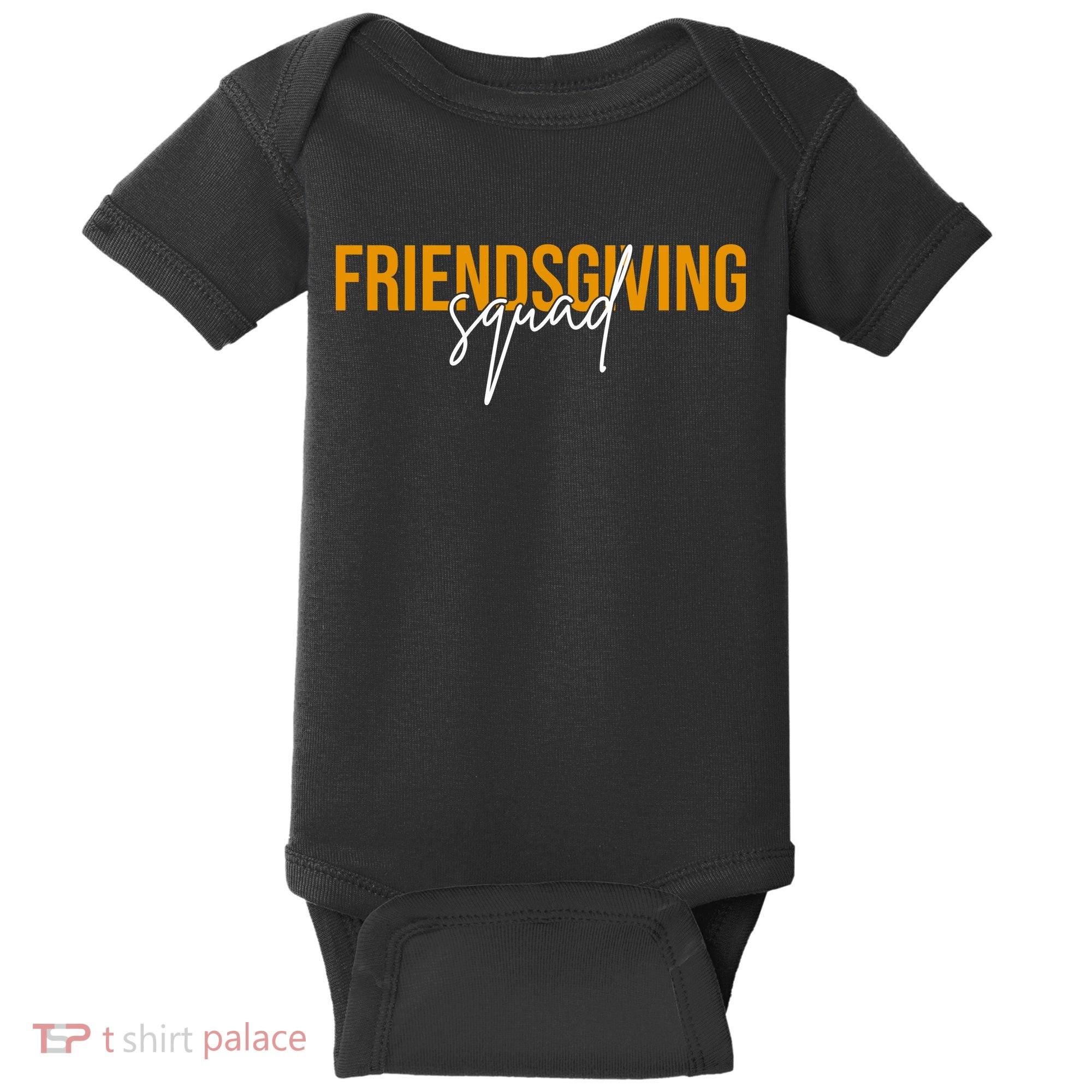 Friendsgiving Squad Holiday Gift Baby Bodysuit