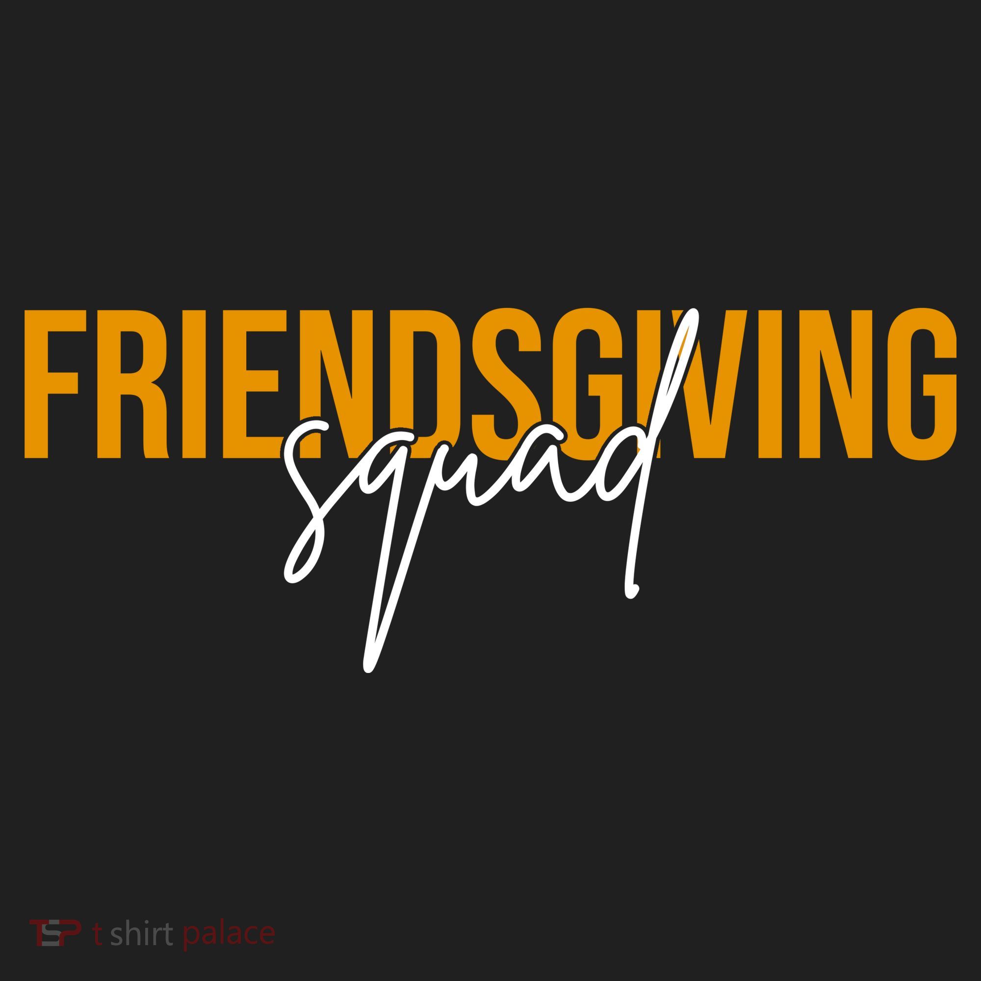 Friendsgiving Squad Holiday Gift Golf Towel