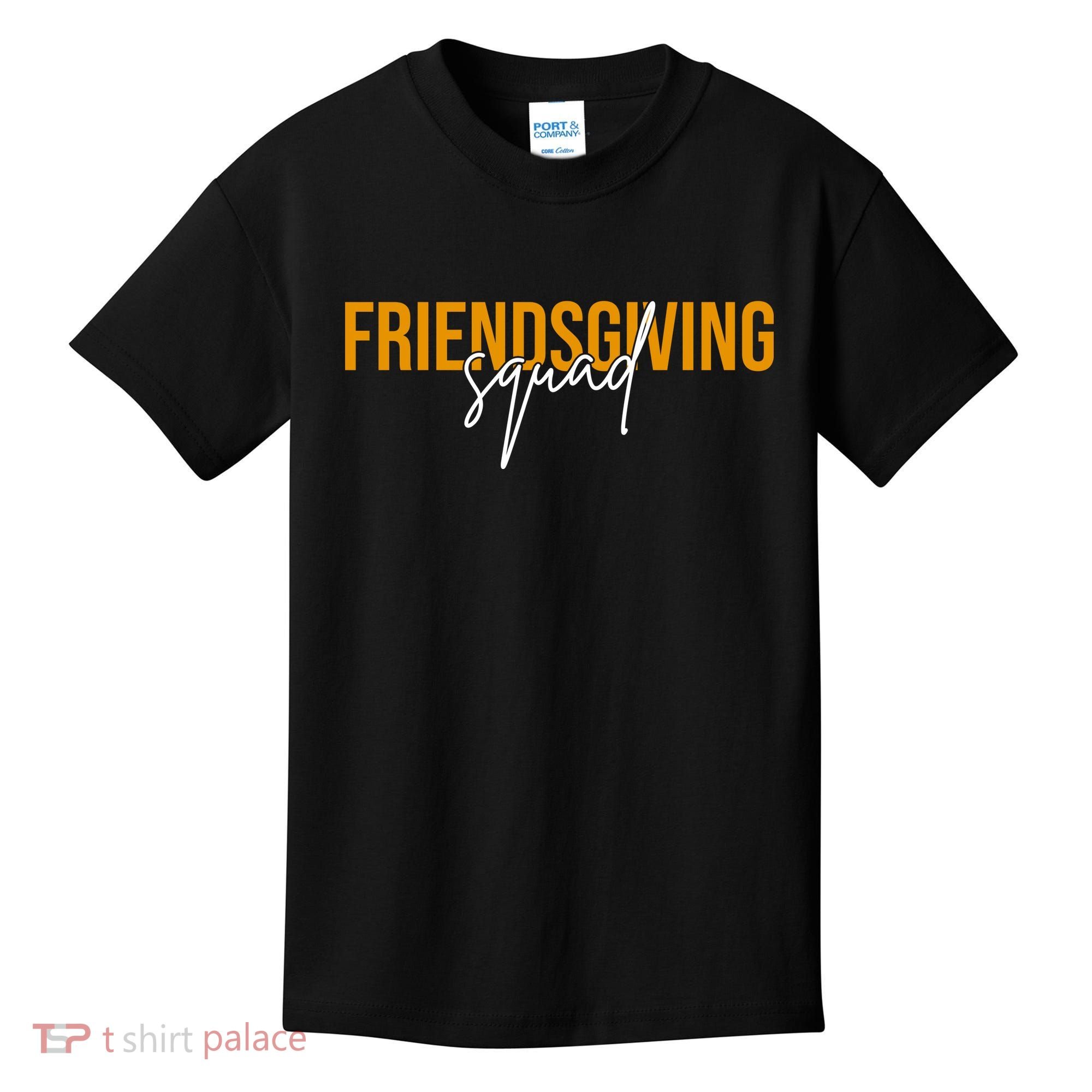 Friendsgiving Squad Holiday Gift Kids T-Shirt