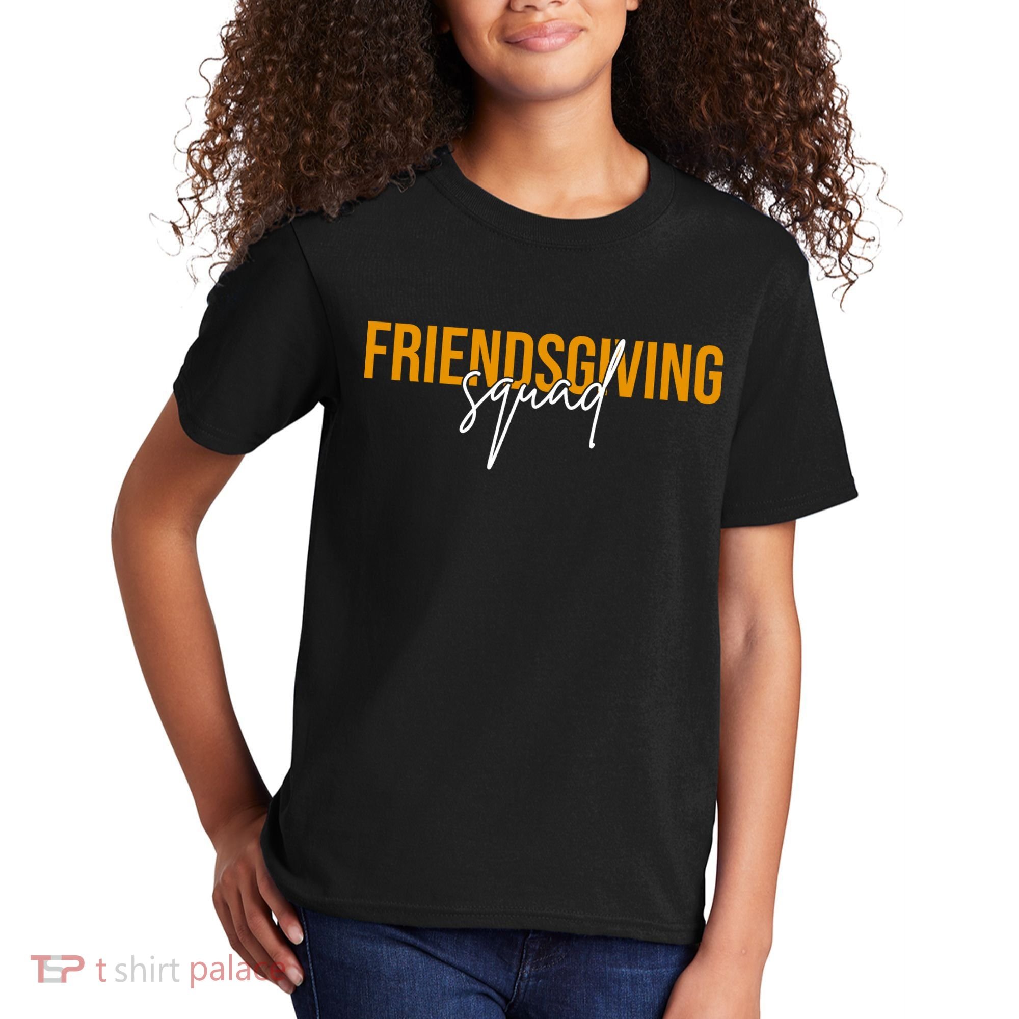 Friendsgiving Squad Holiday Gift Kids T-Shirt