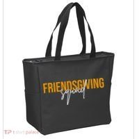 Friendsgiving Squad Holiday Gift Tote Bag thumb 2
