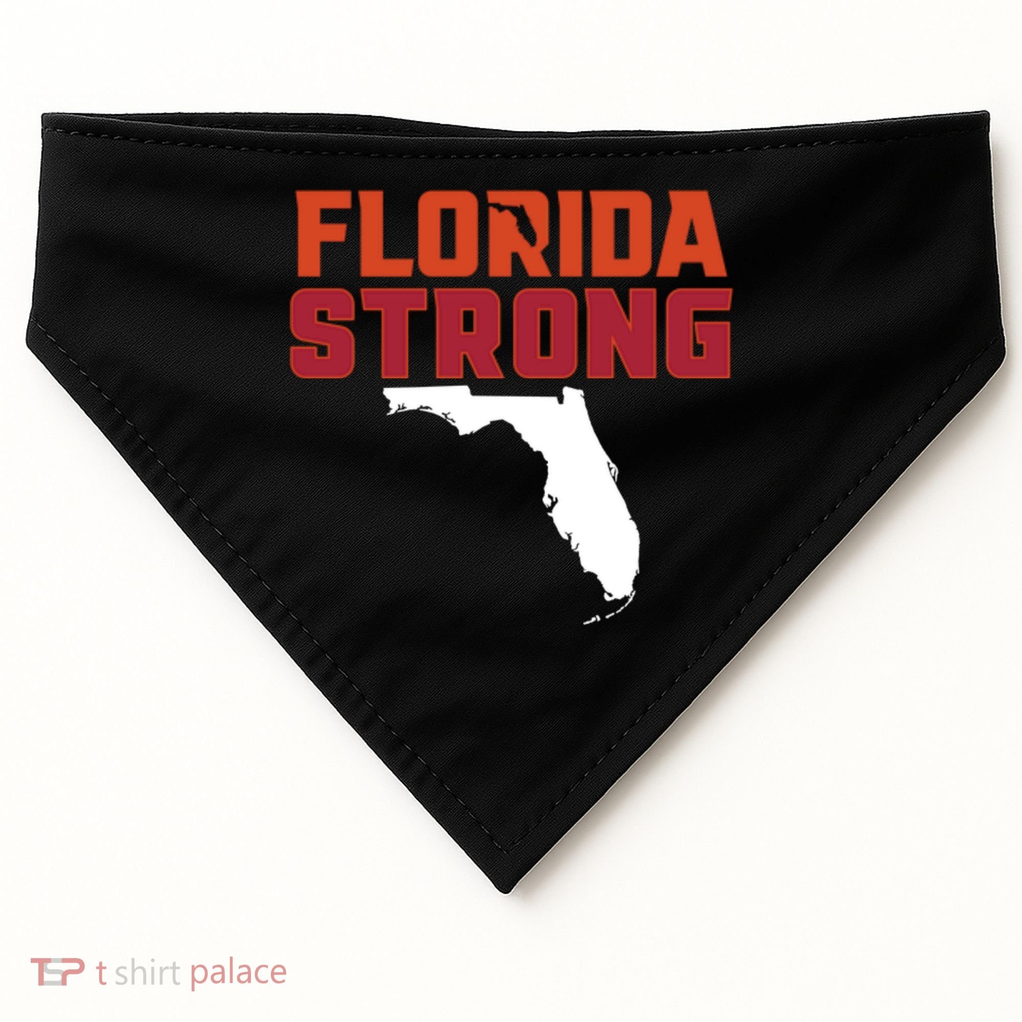 Florida Strong Hurricane Ian Support Florida USA-Made Doggie Bandana
