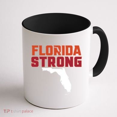 Florida Strong Hurricane Ian Support Florida Coffee Mug back