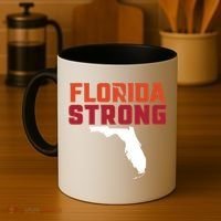 Florida Strong Hurricane Ian Support Florida Coffee Mug thumb 4