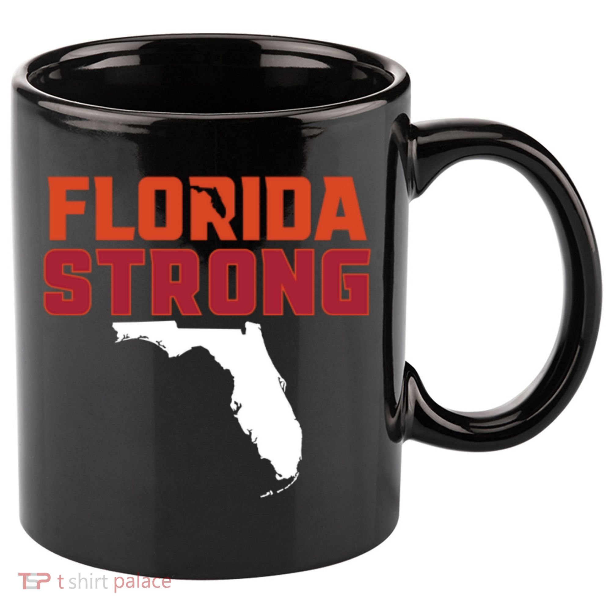 Florida Strong Hurricane Ian Support Florida 11oz C Handle Ceramic Mug