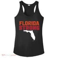 Florida Strong Hurricane Ian Support Florida Ladies PosiCharge Competitor Racerback Tank thumb 0