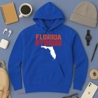 Florida Strong Hurricane Ian Support Florida Hoodie thumb 3