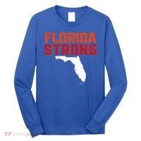 Florida Strong Hurricane Ian Support Florida Long Sleeve Shirt thumb 0