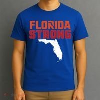 Florida Strong Hurricane Ian Support Florida T-Shirt thumb 3