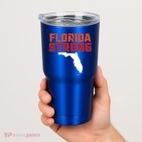 Florida Strong Hurricane Ian Support Florida Tumbler thumb 2