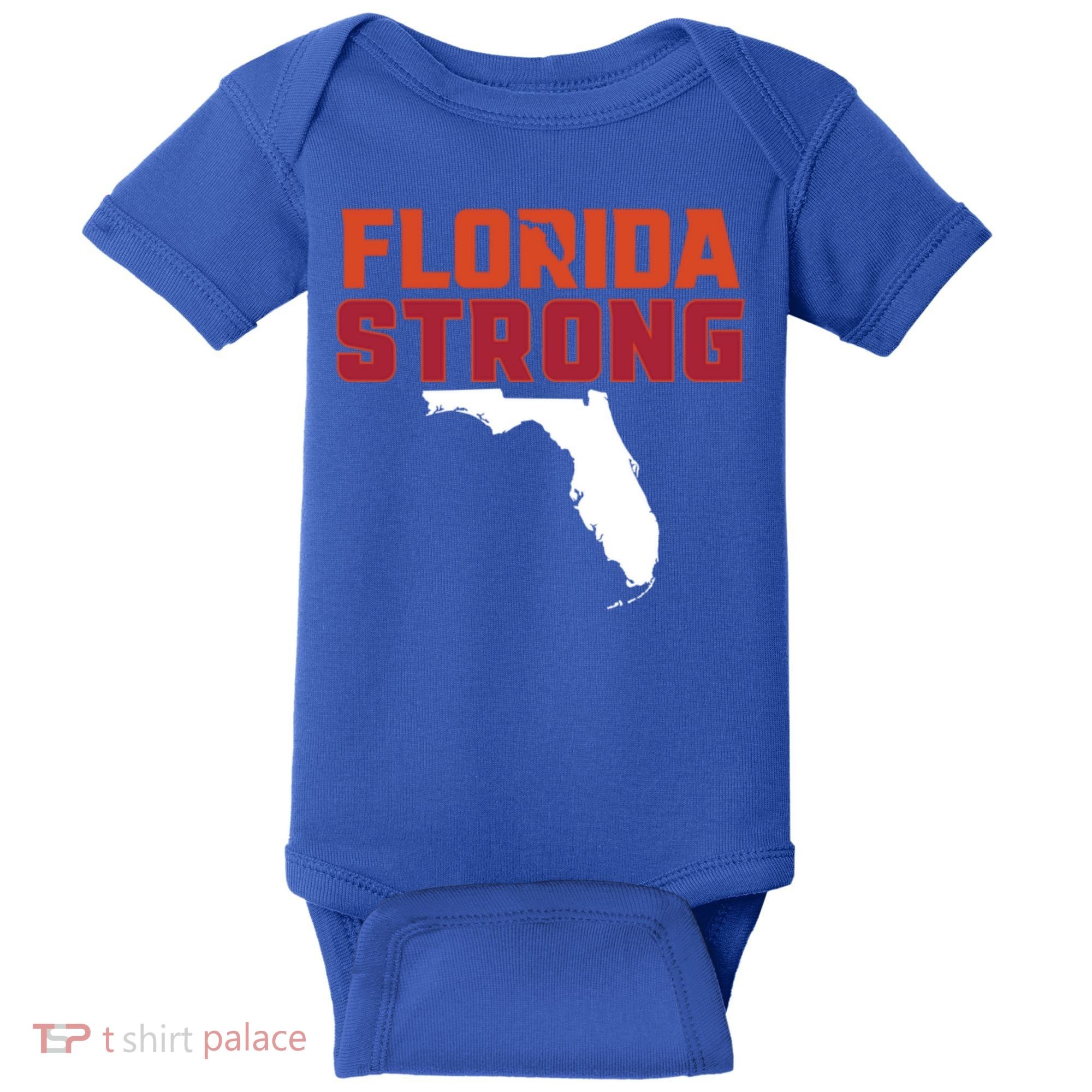 Florida Strong Hurricane Ian Support Florida Baby Bodysuit