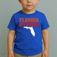 Florida Strong Hurricane Ian Support Florida Toddler T-Shirt thumb 2