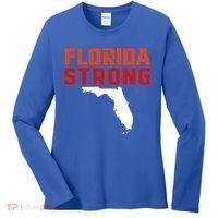Florida Strong Hurricane Ian Support Florida Women's Long Sleeve Shirt thumb 0