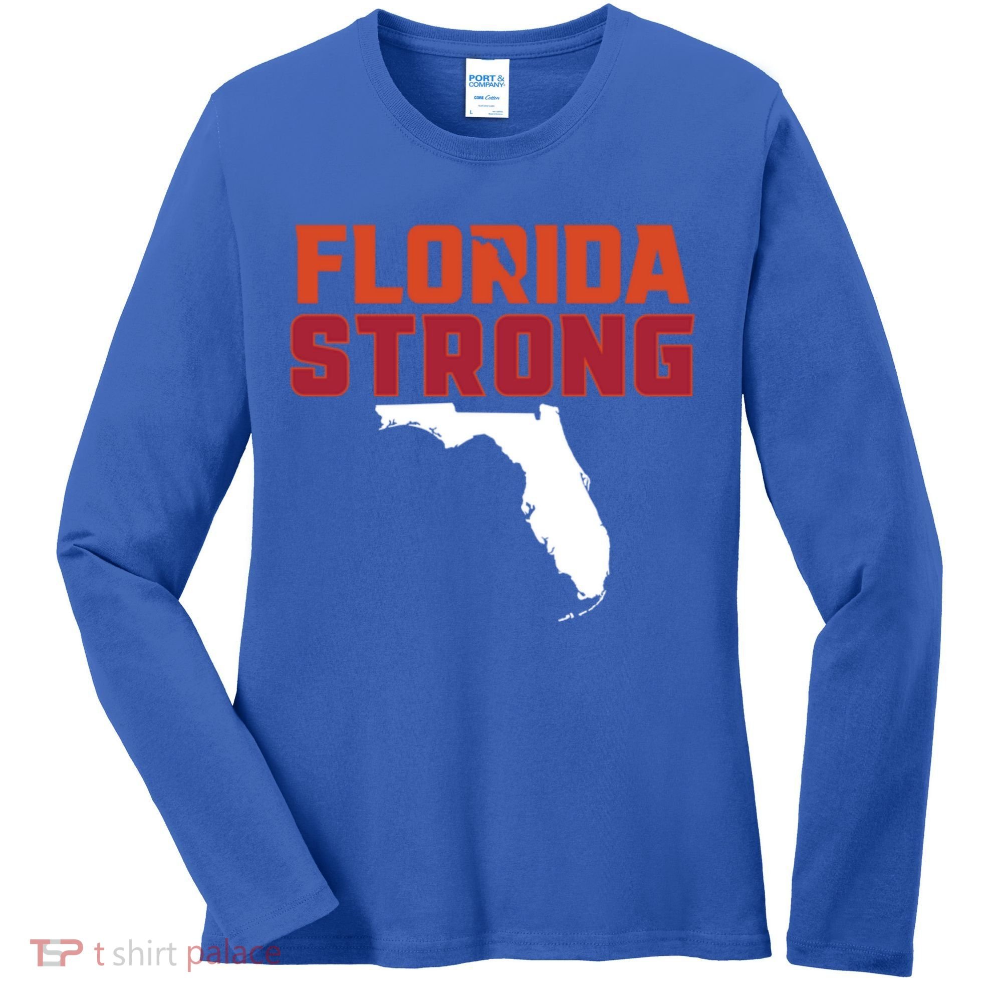 Florida Strong Hurricane Ian Support Florida Women's Long Sleeve Shirt