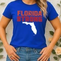 Florida Strong Hurricane Ian Support Florida Women's T-Shirt thumb 2