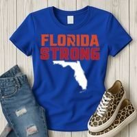 Florida Strong Hurricane Ian Support Florida Women's T-Shirt thumb 3