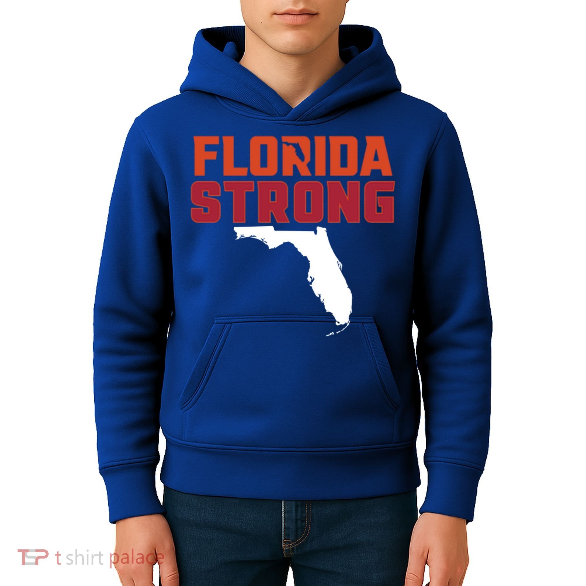 Florida Strong Hurricane Ian Support Florida Kids Hoodie
