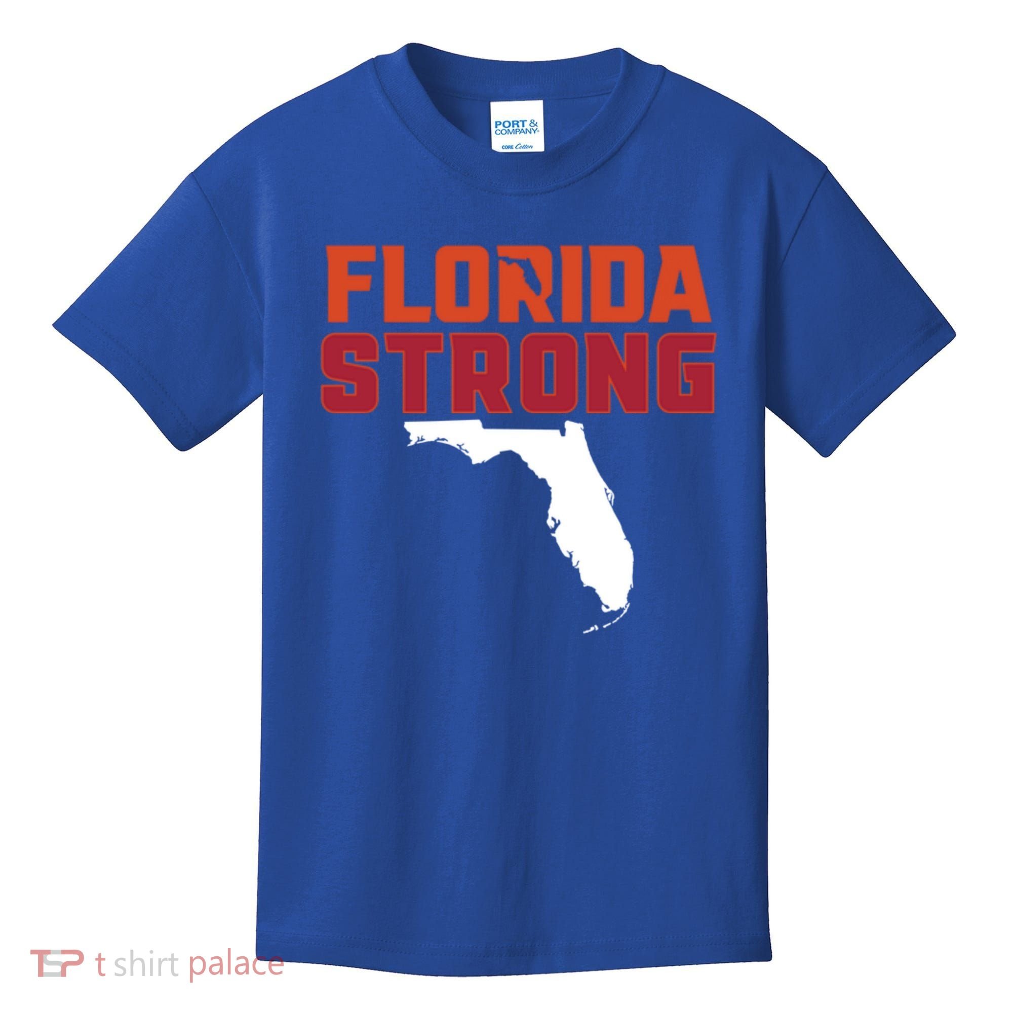 Florida Strong Hurricane Ian Support Florida Kids T-Shirt