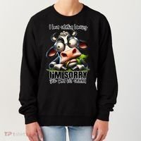 Funny Selective Hearing Sarcastic Cow Women's Sweatshirt thumb 0