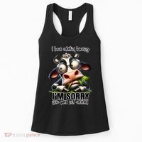 Funny Selective Hearing Sarcastic Cow Women's Tank Top thumb 0