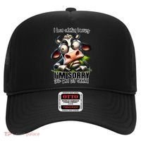 Funny Selective Hearing Sarcastic Cow Hat thumb 0