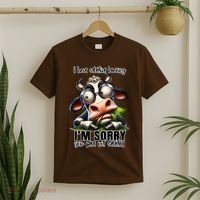Funny Selective Hearing Sarcastic Cow T-Shirt thumb 2