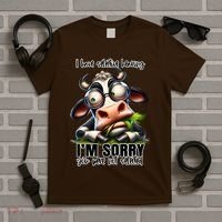 Funny Selective Hearing Sarcastic Cow T-Shirt thumb 5