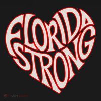 Florida Strong Heart State Pride Typography Long Sleeve Shirt thumb 2
