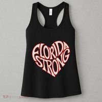 Florida Strong Heart State Pride Typography Women's Tank Top thumb 3