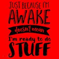 Funny Sarcastic Hoodie Not A Morning Person Hate Waking Up Santa Hat thumb 1