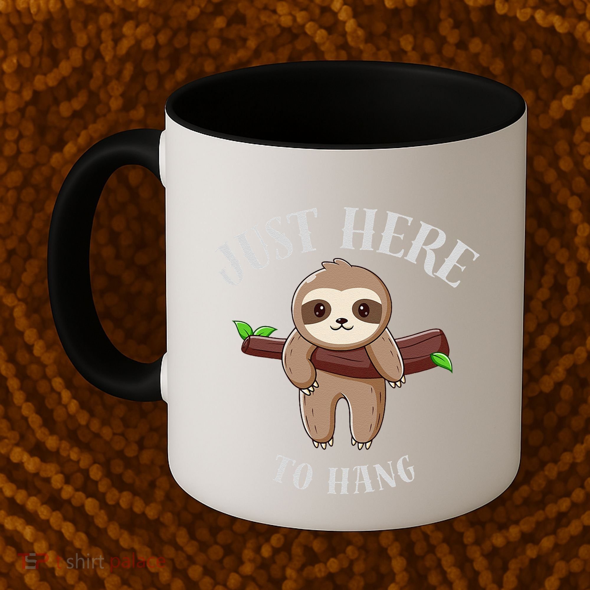 Fun Sloth Here To Hang ForwomanS Gift Coffee Mug