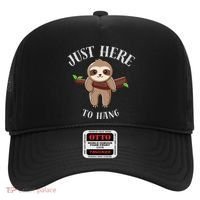 Fun Sloth Here To Hang ForwomanS Gift Hat thumb 0