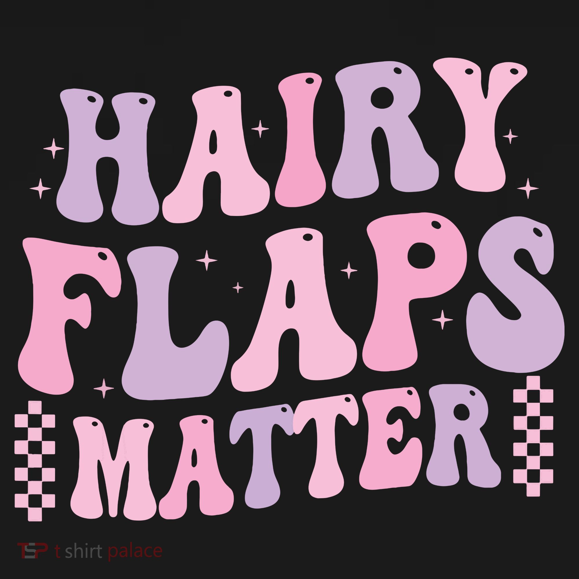 Funny Saying Hairy Flaps Matter Rude Joke Naughty Long Sleeve Shirt