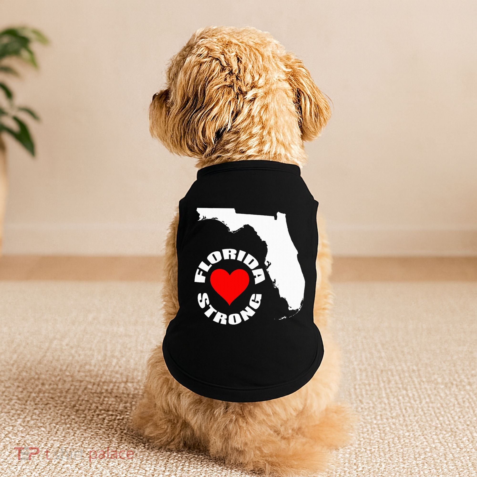 Florida Strong Heart Floridastrong Doggie Tank